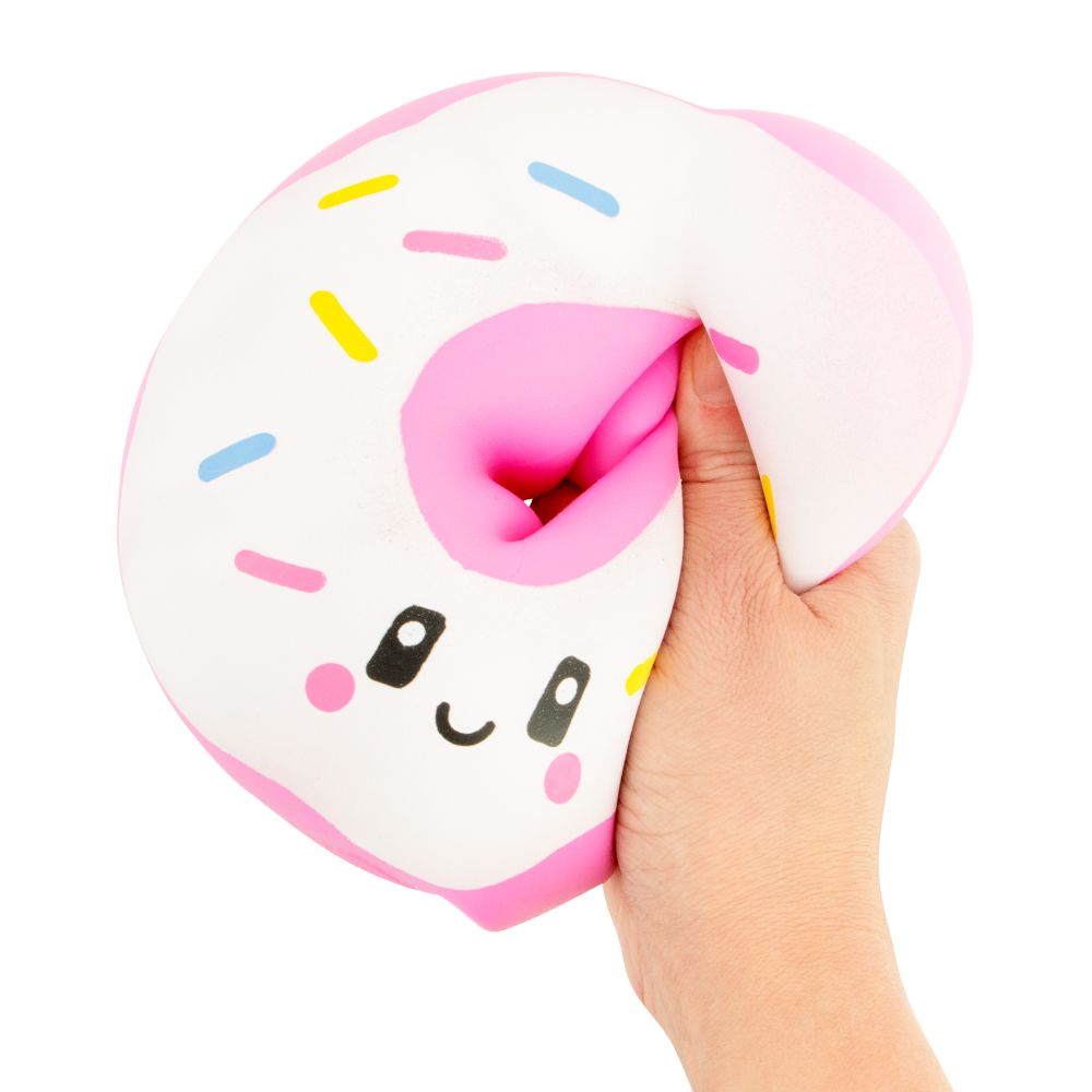 Big Squij Donut Slow-Rise Squishy Sensory Toy - Keycraft (Assorted)
