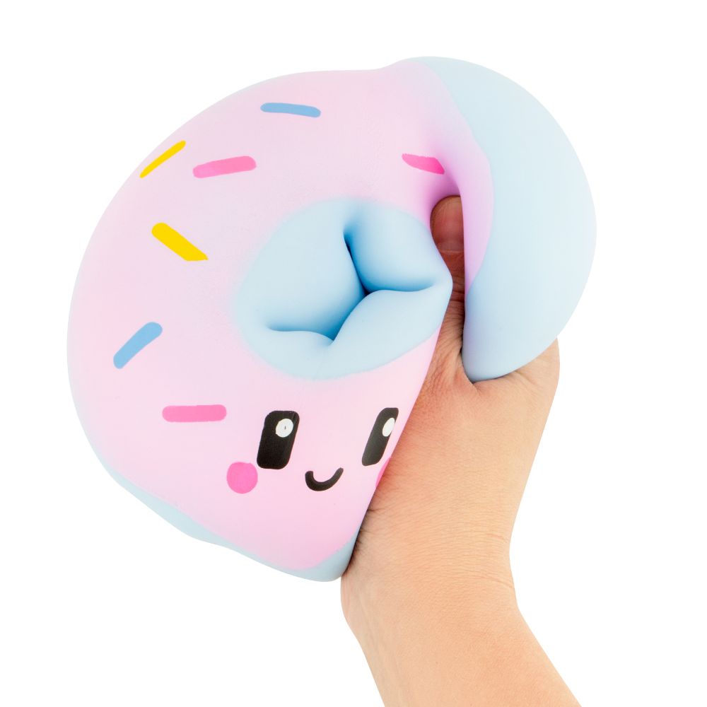 Big Squij Donut Slow-Rise Squishy Sensory Toy - Keycraft (Assorted)
