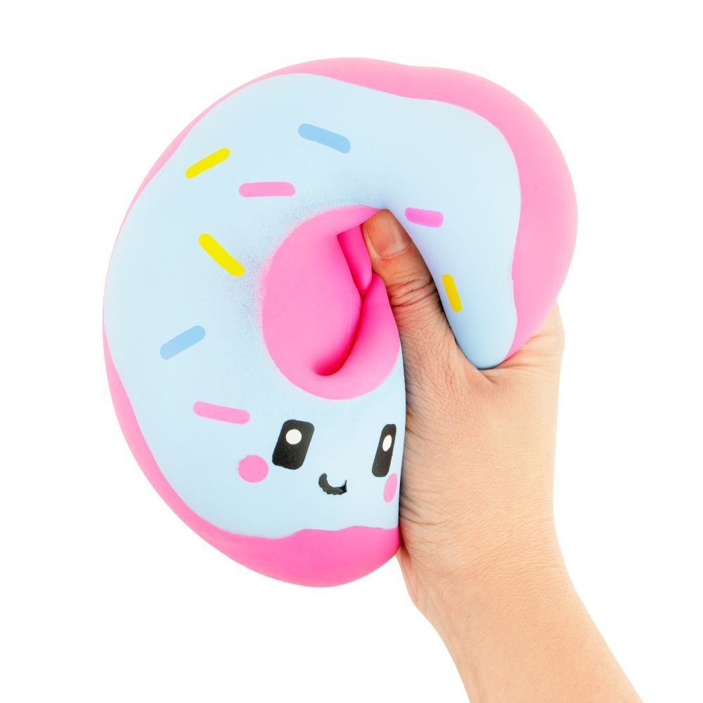 Big Squij Donut Slow-Rise Squishy Sensory Toy - Keycraft (Assorted)