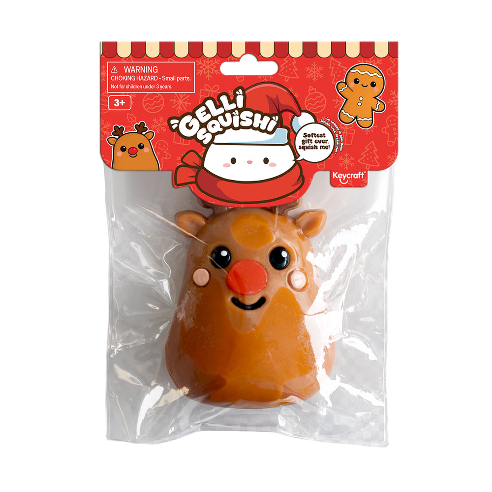 Gelli Squishi Christmas - Squish Sensory Toy by Keycraft