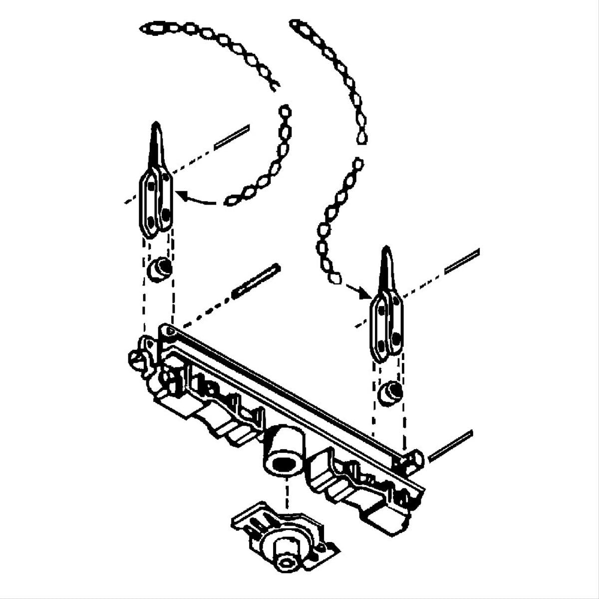Kadee 112 Log Bunk Skeleton Kit HO