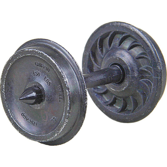 Kadee 300 On30 Scale 24'' Diameter Griffin Wheels (Ribbed Back) O Gauge