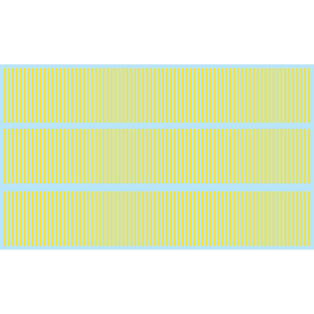 Kadee 3123 Street Decals - Dash (Yellow Lines) HO