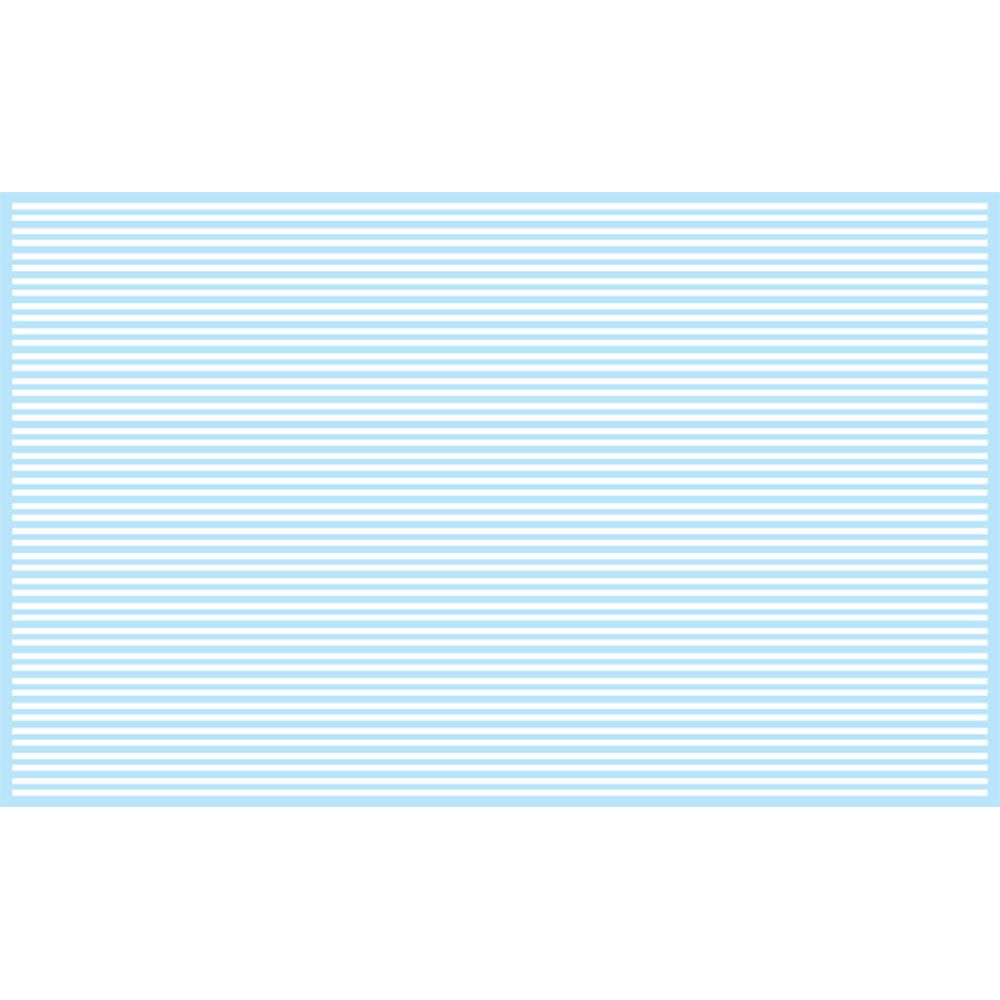 Kadee Solid White Lines Street Decals Set KDE3125-1 HO Gauge