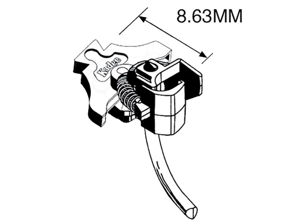 Kadee NEM 363 European-Style Couplers Medium (8.63mm) KDE52 HO Gauge