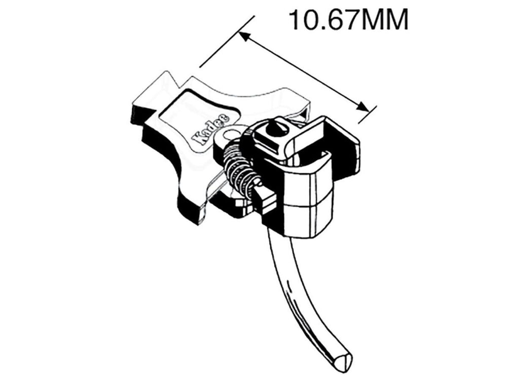 Kadee NEM 363 European-Style Couplers Long (10.67mm) KDE53 HO Gauge