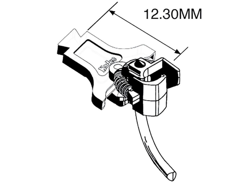 Kadee NEM 363 European-Style Couplers Extra Long (12.30mm) KDE54 HO Gauge