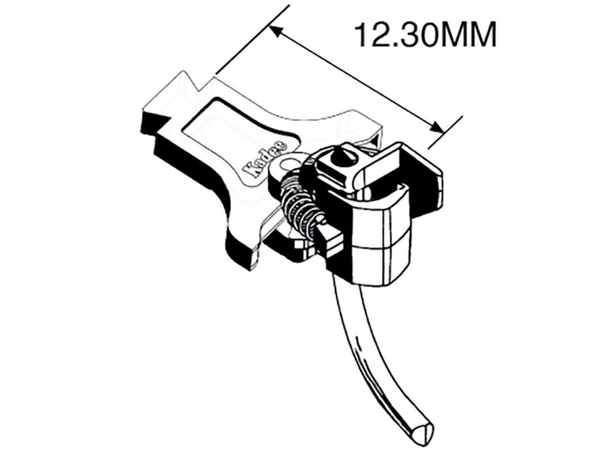 Kadee NEM 363 European-Style Couplers Extra Long (12.30mm) KDE54 HO Gauge