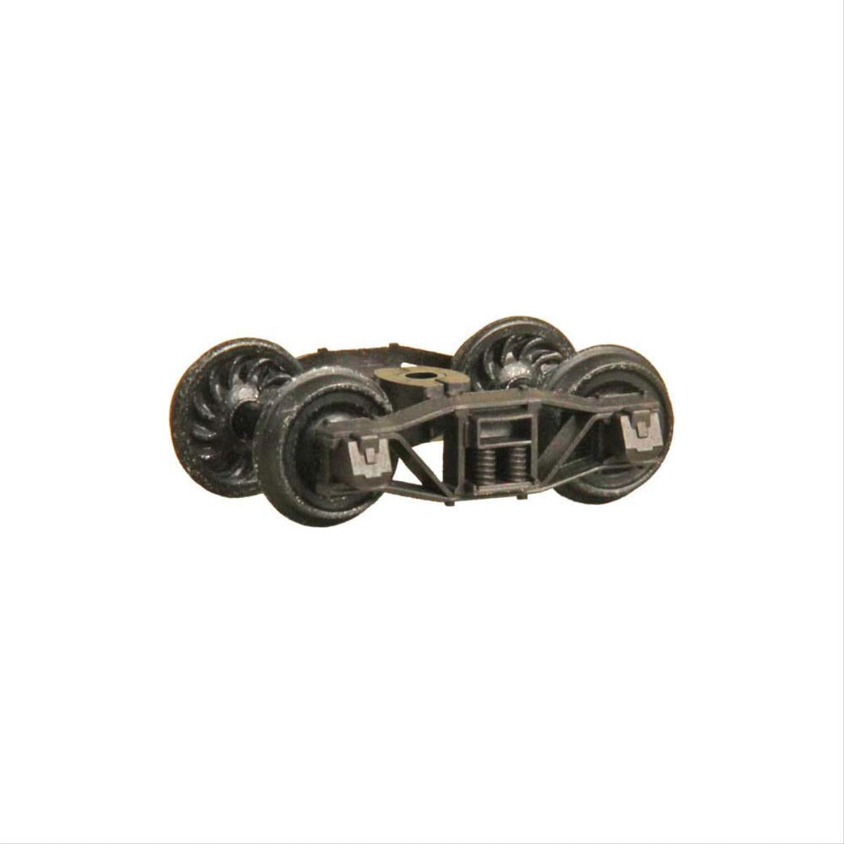 Kadee 721 4 6' Arch Bar Truck with 26'' Ribbed Back Wheels HOn3