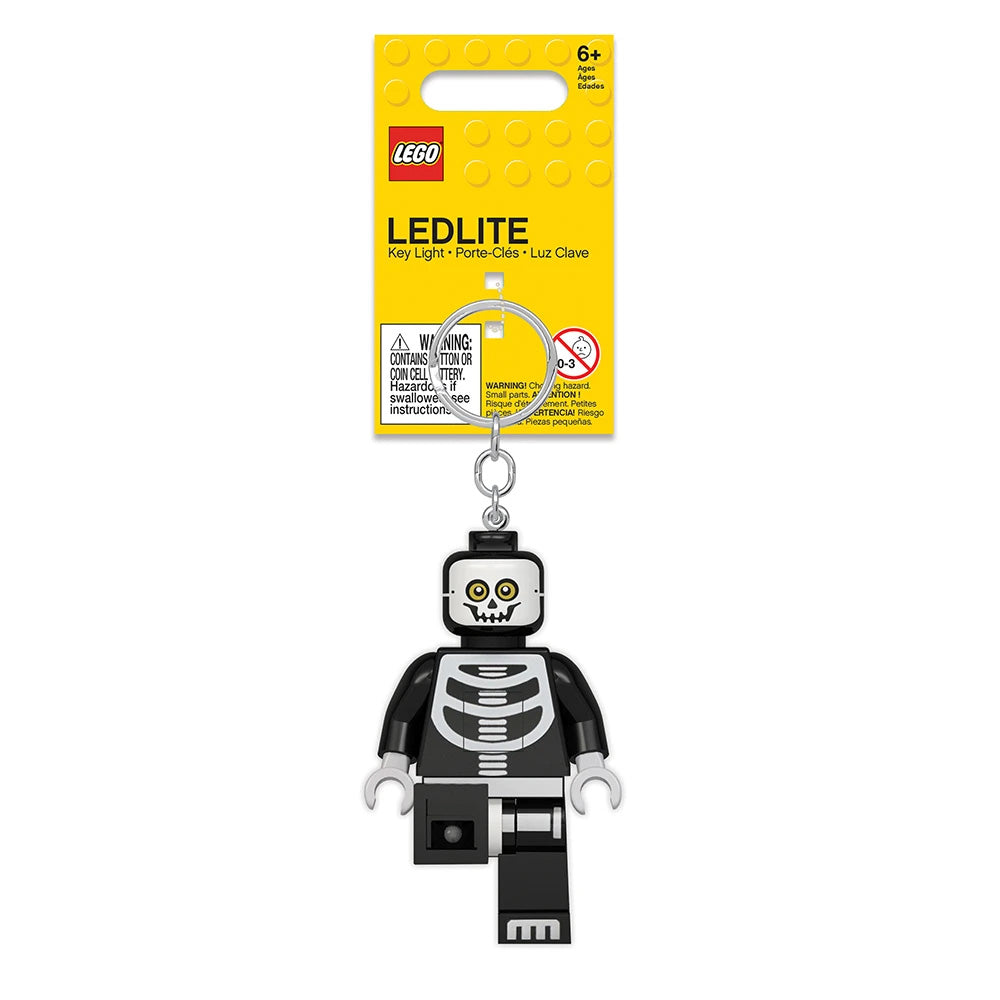 LEGO Keyring LED Light -  Skeleton Boy Minifigure KE137H
