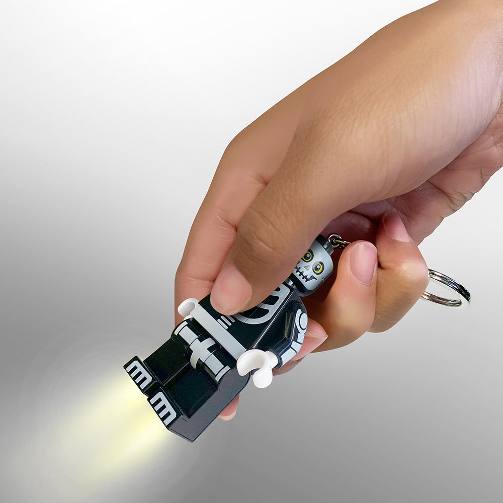 LEGO Keyring LED Light -  Skeleton Boy Minifigure KE137H
