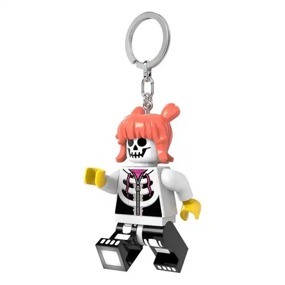 LEGO Keyring LED Light -  Skeleton Girl Minifigure KE261H
