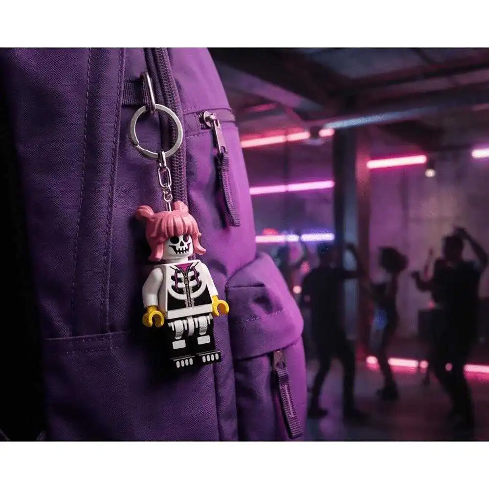 LEGO Keyring LED Light -  Skeleton Girl Minifigure KE261H