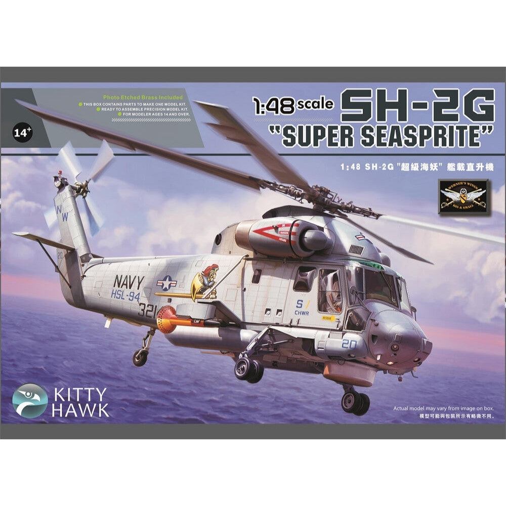 Kitty Hawk 80126 SH-2G Seasprite 1:48 Model Kit