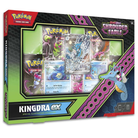 Pokemon TCG: Scarlet & Violet 6.5: Shrouded Fable Kingdra EX Special Collection