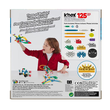 K'NEX Classics 125pc/10 Model Beginner Builds Building Set 80206