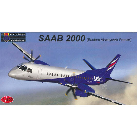 Kovozavody Prostejov 2004 Saab 2000 Air France/Eastern Airways 1:200 Model Kit