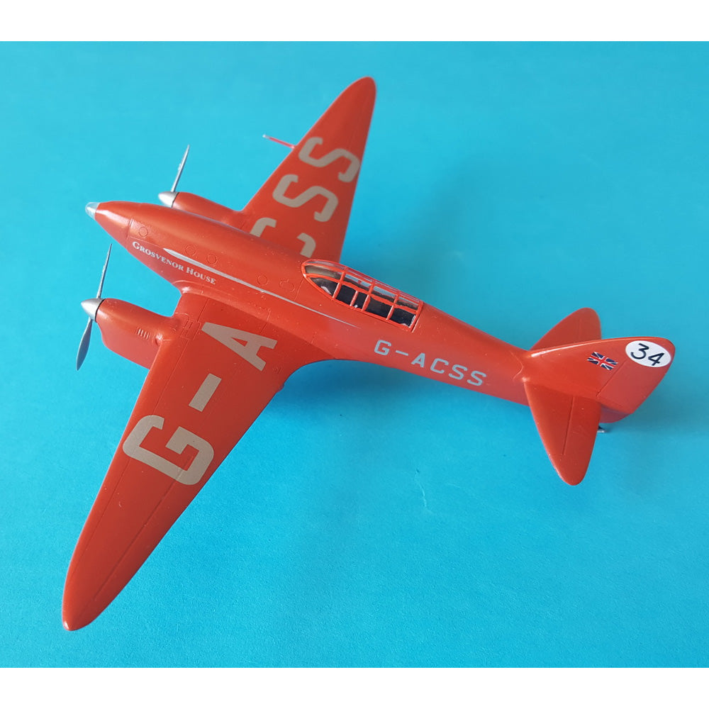 Kovozavody Prostejov 72099 de Havilland DH-88 Comet Racer 1:72 Model Kit