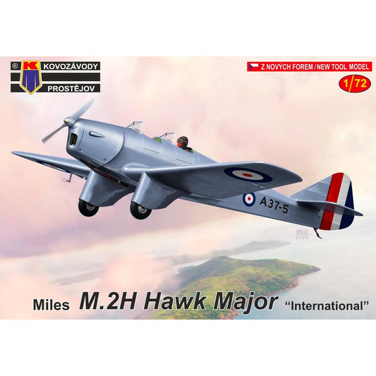 Kovozavody Prostejov 72283 Miles M.2H Hawk Major 'International' 1:72 Model Kit