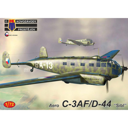 Kovozavody Prostejov 72330 Aero C-3AF/D-44 'Siebel' 1:72 Model Kit