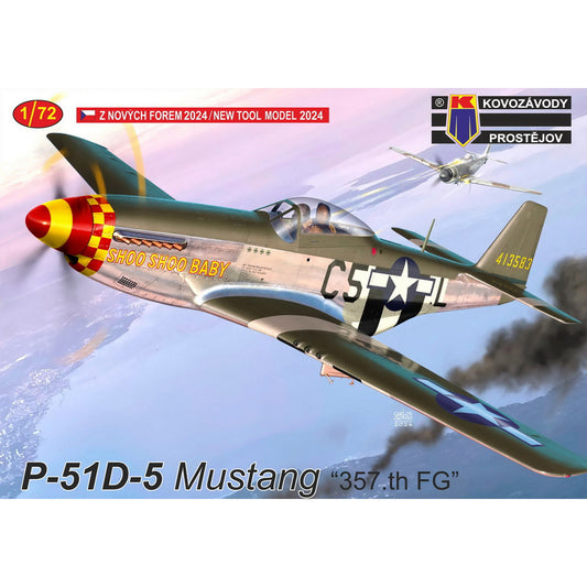 Kovozavody Prostejov 72439 NA P-51D-5 Mustang 357th FG 1:72 Model Kit