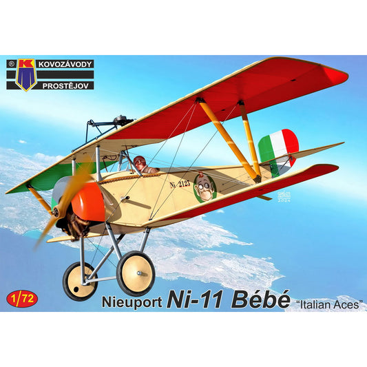 Kovozavody Prostejov 72450 Nieuport Ni-11 Bebe 'Italian Aces' 1:72 Model Kit