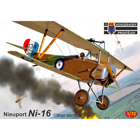 Kovozavody Prostejov 72452 Nieuport Ni-16 'Other Services' 1:72 Model Kit