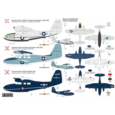 Kovozavody Prostejov 72476 Grumman J4F-2/OA-14 'Widgeon' 1:72 Model Kit