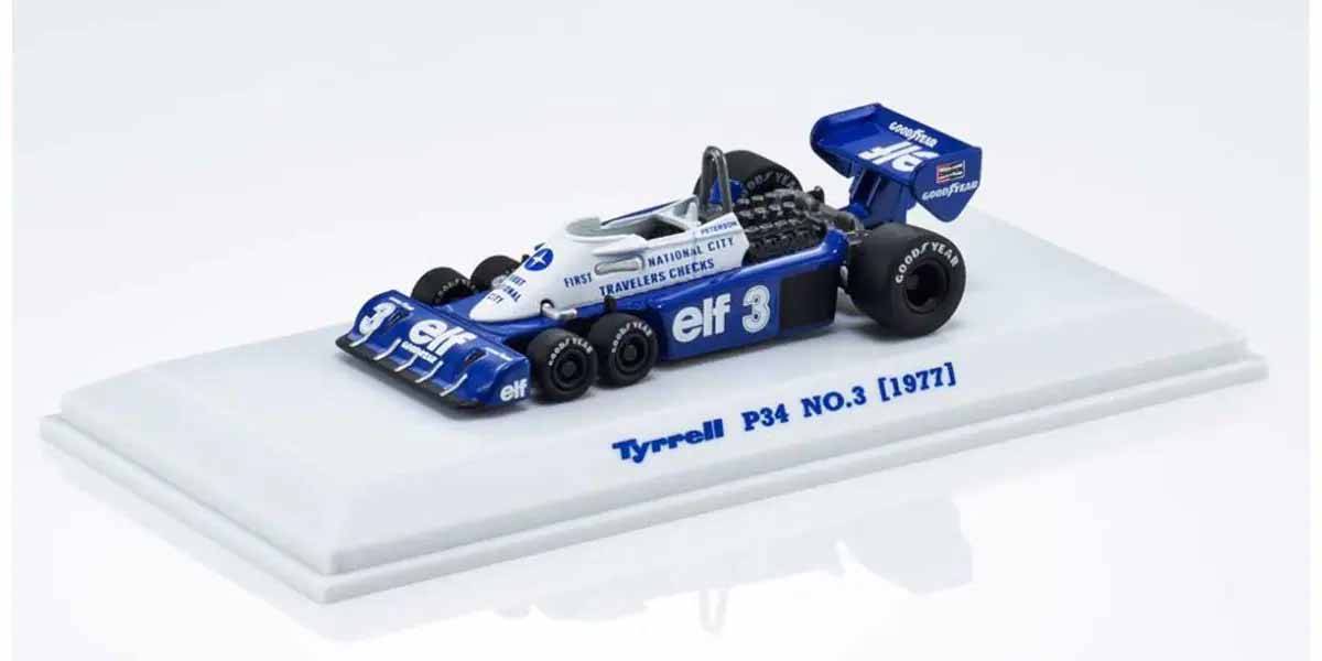 Kyosho 1:64 Die Cast Collection Tyrrell P34 1977 No.3 KS07038B3
