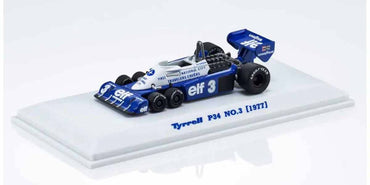 Kyosho 1:64 Die Cast Collection Tyrrell P34 1977 No.3 KS07038B3