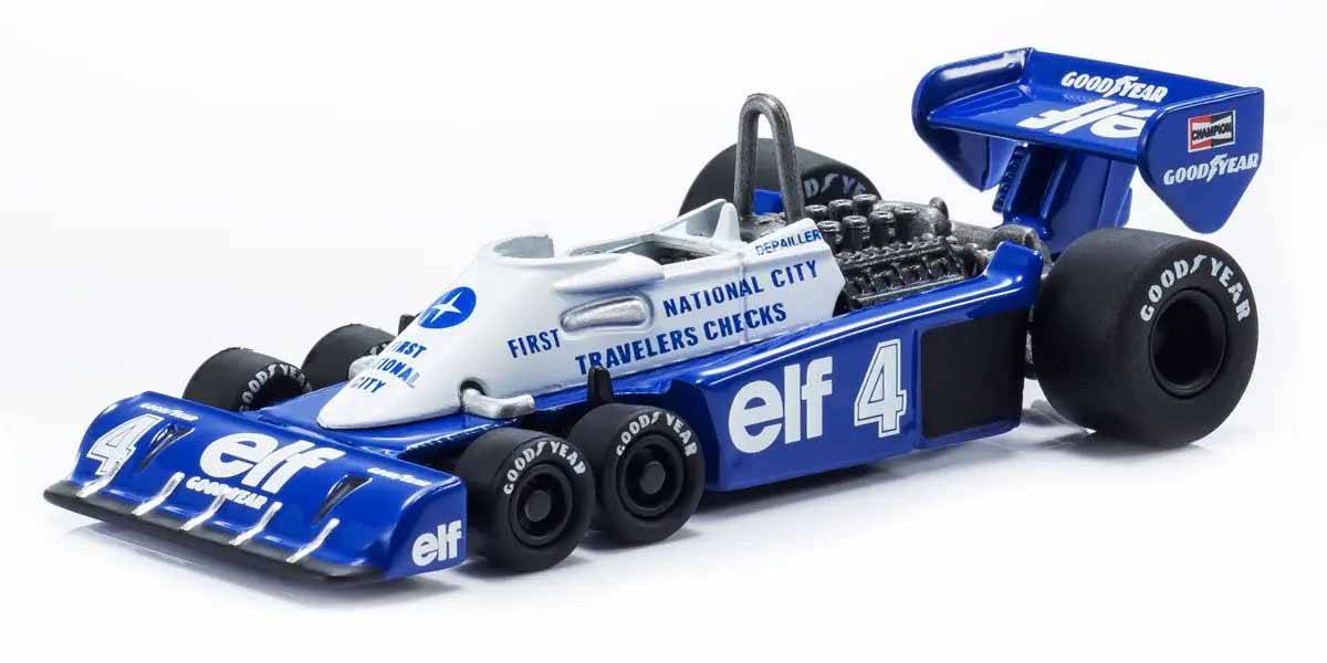Kyosho 1:64 Die Cast Collection Tyrrell P34 1977 No.4 KS07038B4