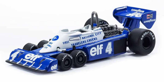 Kyosho 1:64 Die Cast Collection Tyrrell P34 1977 No.4 KS07038B4