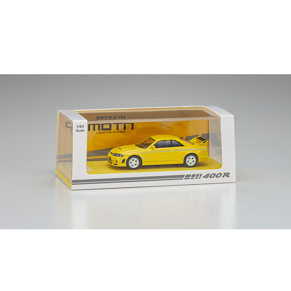 Kyosho NISMO 400R (Yellow) MOTN Compatible 1:64 Diecast Car