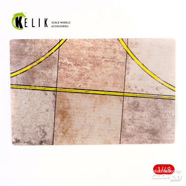 Kelik 48001 RPK runway Base - Acrylic 3 mm (280x180 mm)