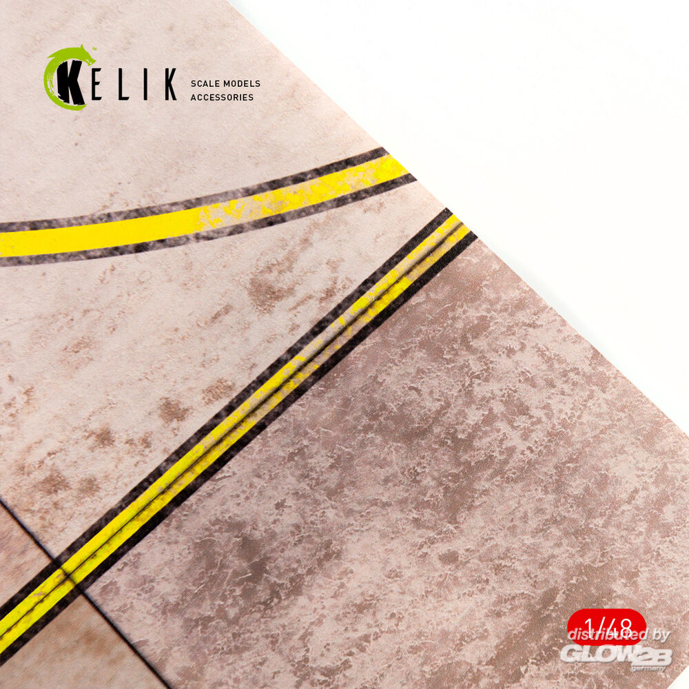Kelik 48001 RPK runway Base - Acrylic 3 mm (280x180 mm)