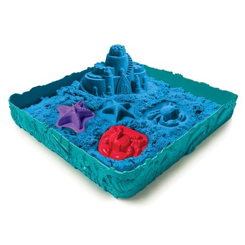 Kinetic Sand Box Set - Magic Play Sand & Moulds - Spinmaster