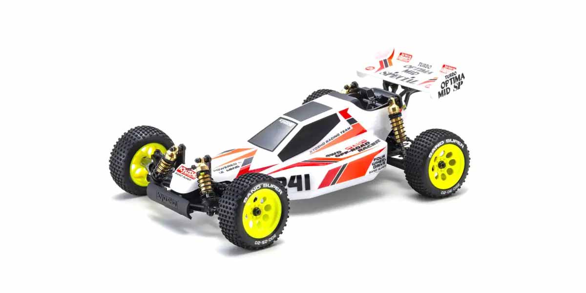 Kyosho Turbo Optima Mid Special 1:10 4WD RC Buggy Kit (Legendary Series)