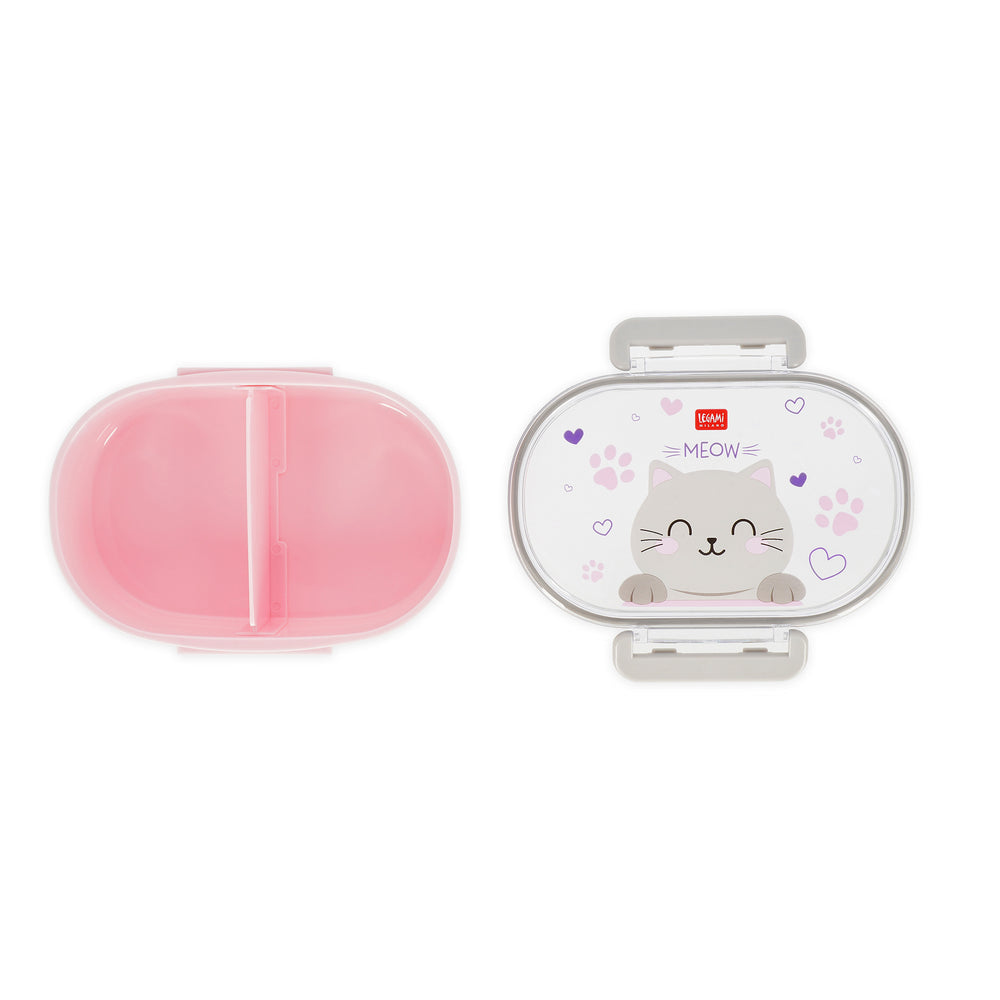 Legami Snack & Go Snack Box - Kitty - 500ml