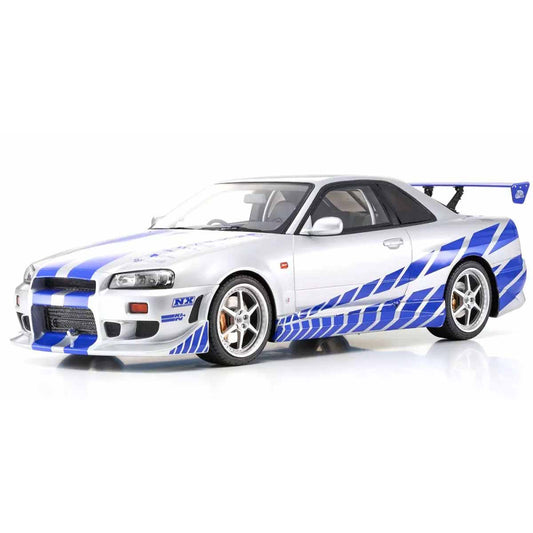 Kyosho Fast & Furious Nissan GT-R 2001 1:12 Resin Car