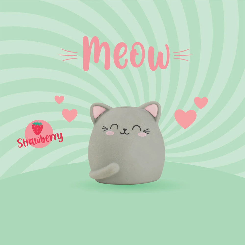 Legami Kitty Cat Scented Eraser/Rubber (Strawberry)