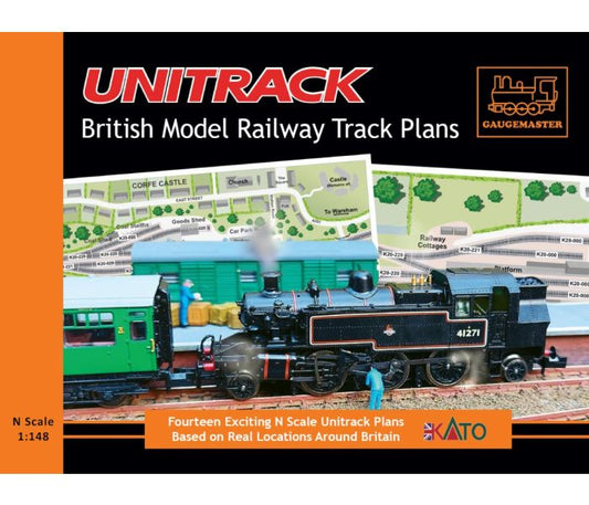 Kato Unitrack British Model Railway Track Plans Book KUNIBOOK N Gauge