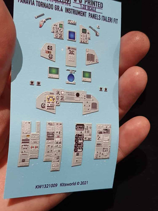 Kits World 3D1321009 3D Printed Decal 1:32 Panavia Tornado GR.4. 3D Full colour