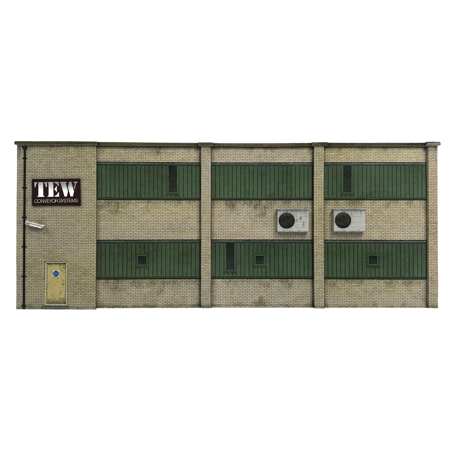 Scale Model Scenery KX018 Ultra-Low Relief Industrial Unit OO/HO Gauge