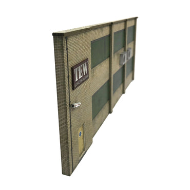 Scale Model Scenery KX018 Ultra-Low Relief Industrial Unit OO/HO Gauge