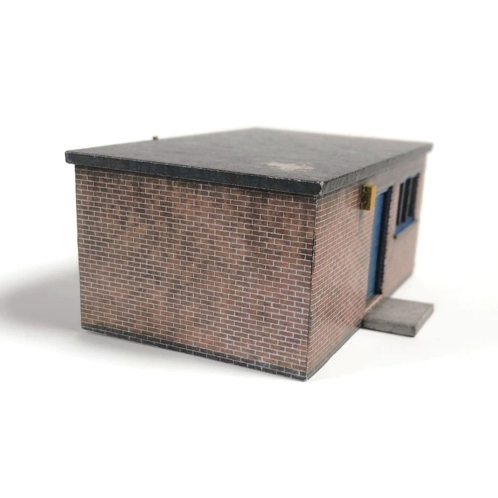 Scale Model Scenery KX048 Utility Building Plant Room OO/HO Gauge
