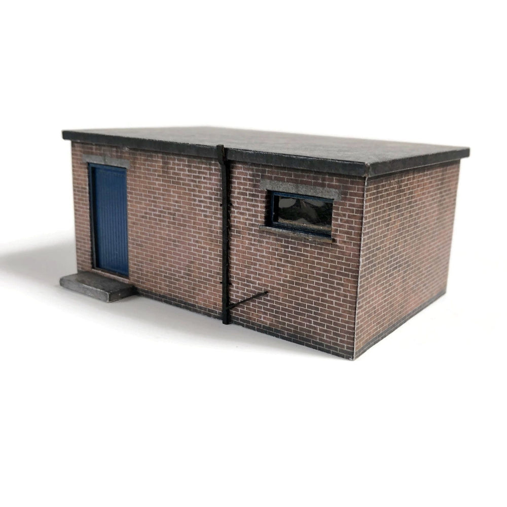 Scale Model Scenery KX048 Utility Building Plant Room OO/HO Gauge