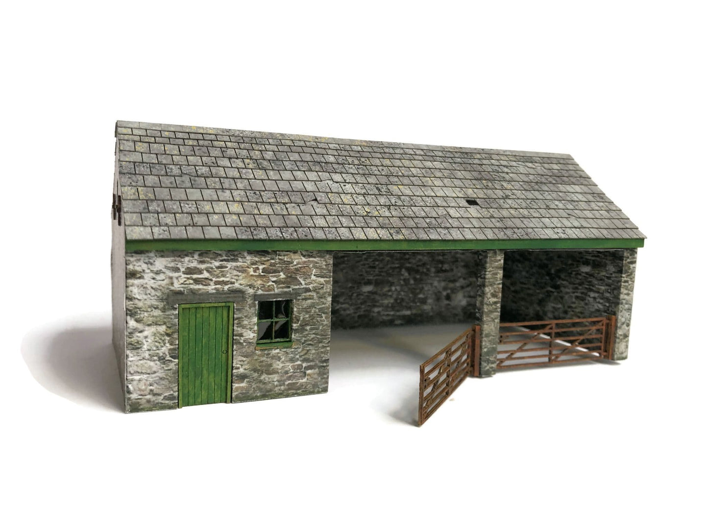 Scale Model Scenery KX064 Farm Machinery/Tractor Store OO/HO Gauge