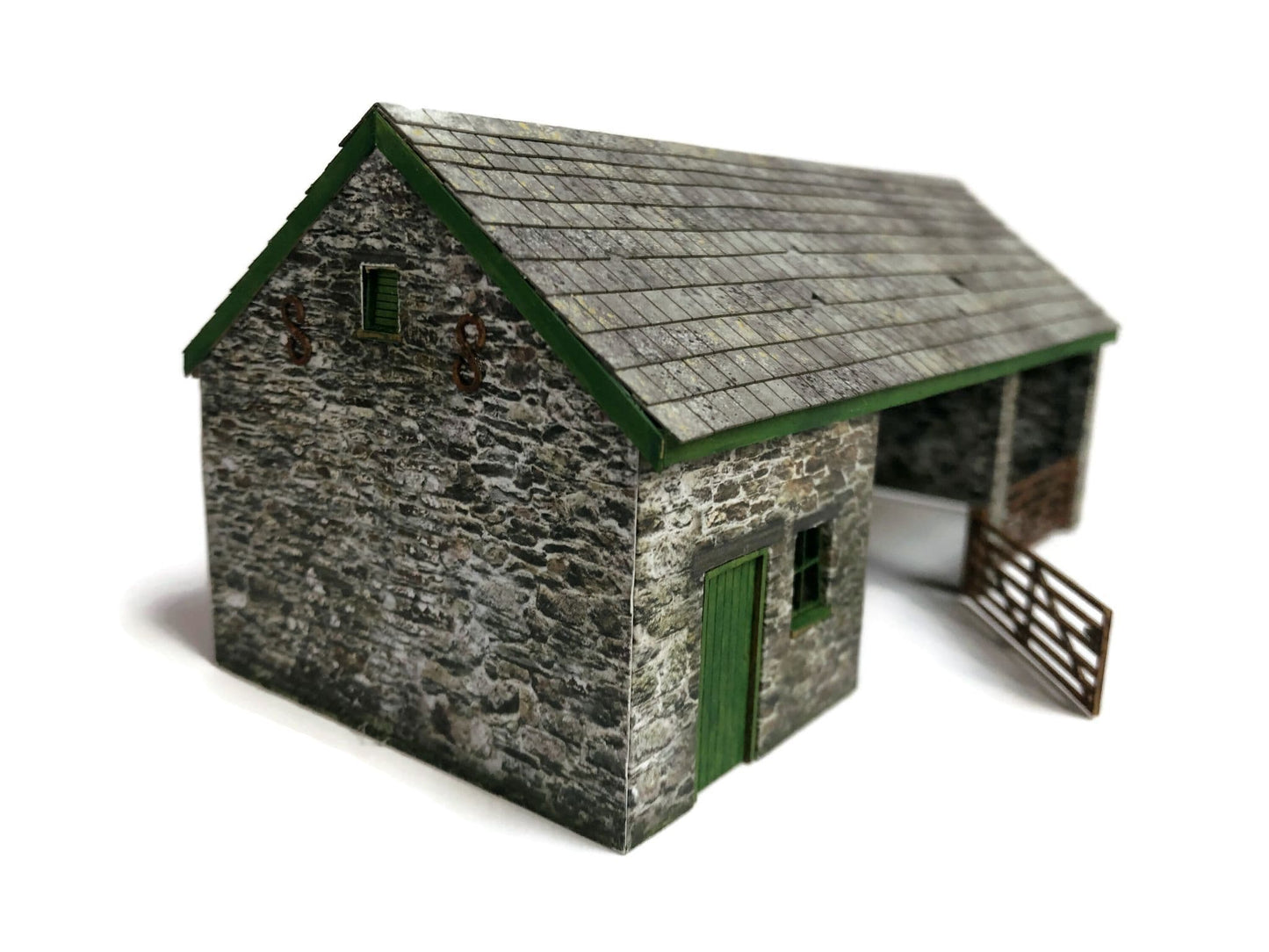Scale Model Scenery KX064 Farm Machinery/Tractor Store OO/HO Gauge