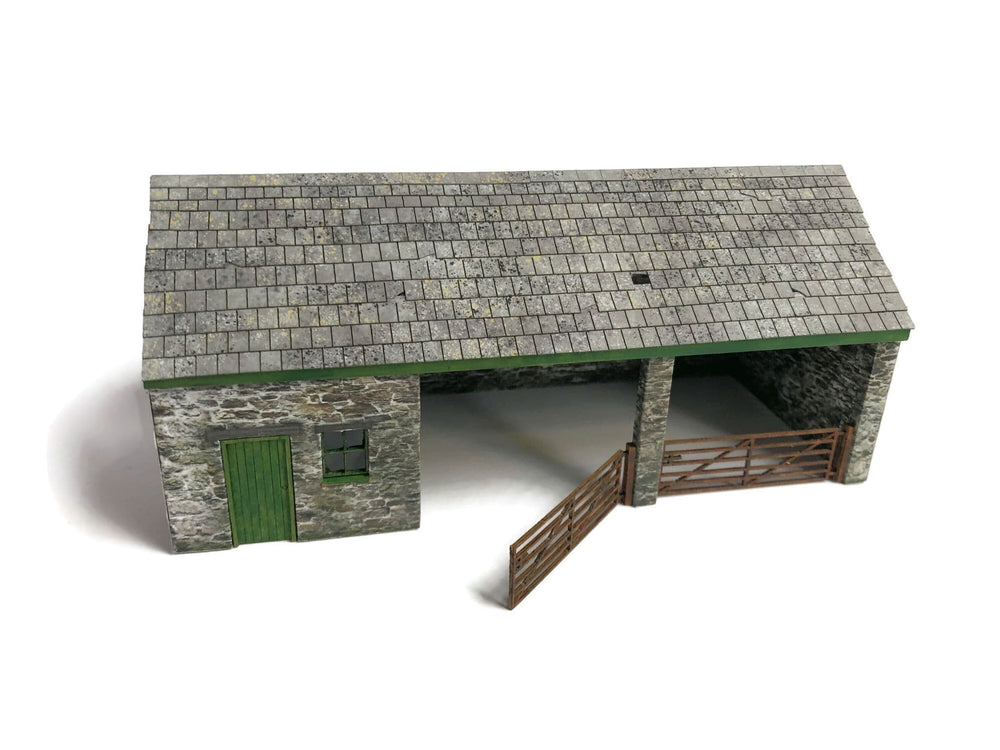 Scale Model Scenery KX064 Farm Machinery/Tractor Store OO/HO Gauge