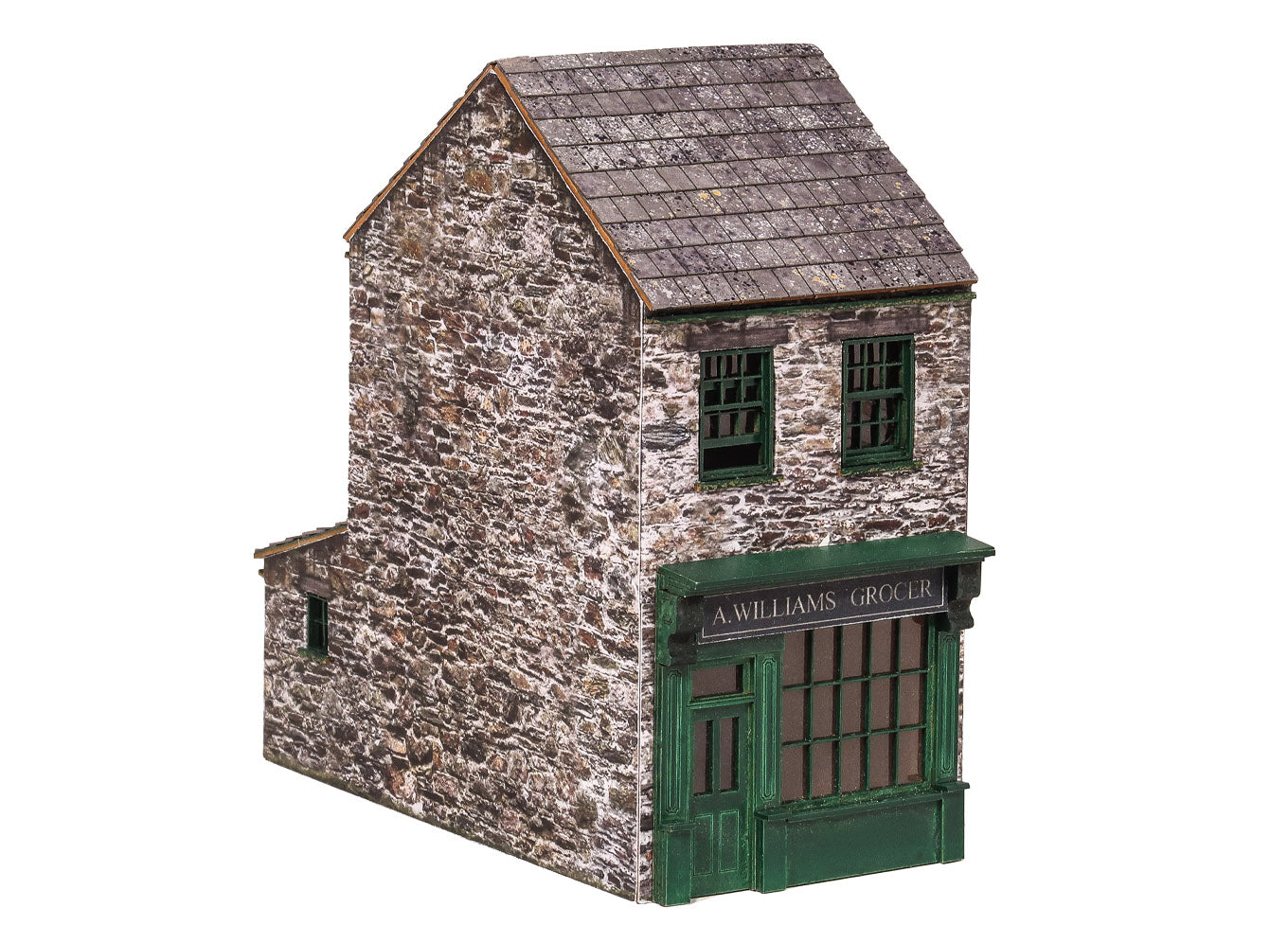 Scale Model Scenery KX066 Period Terraced Shop OO/HO Gauge